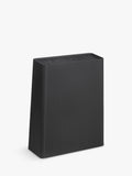 John Lewis contemporary black empty knife block, UK version