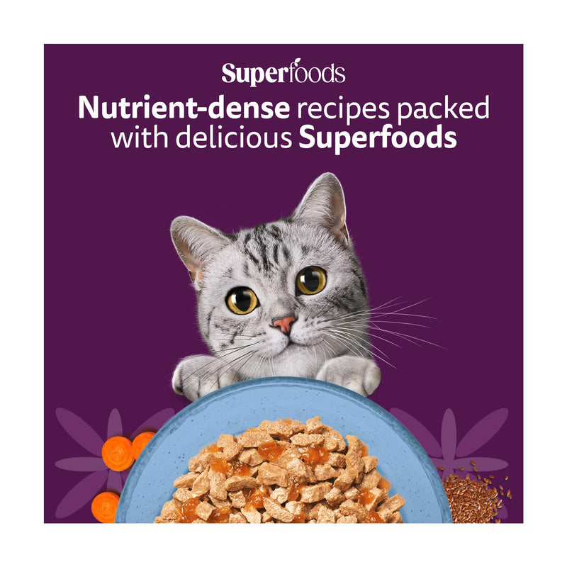 Whiskas wet cat food pouches fish in jelly 6x50g, UK version