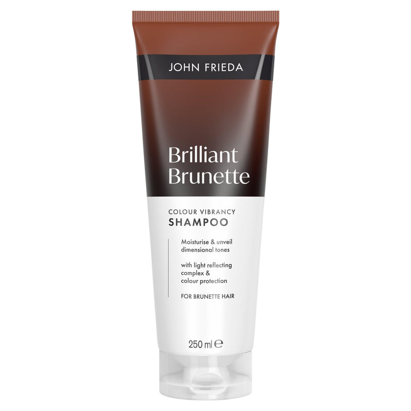 John Frieda Brilliant Brunette Colour Vibrancy Shampoo 250ml, UK version