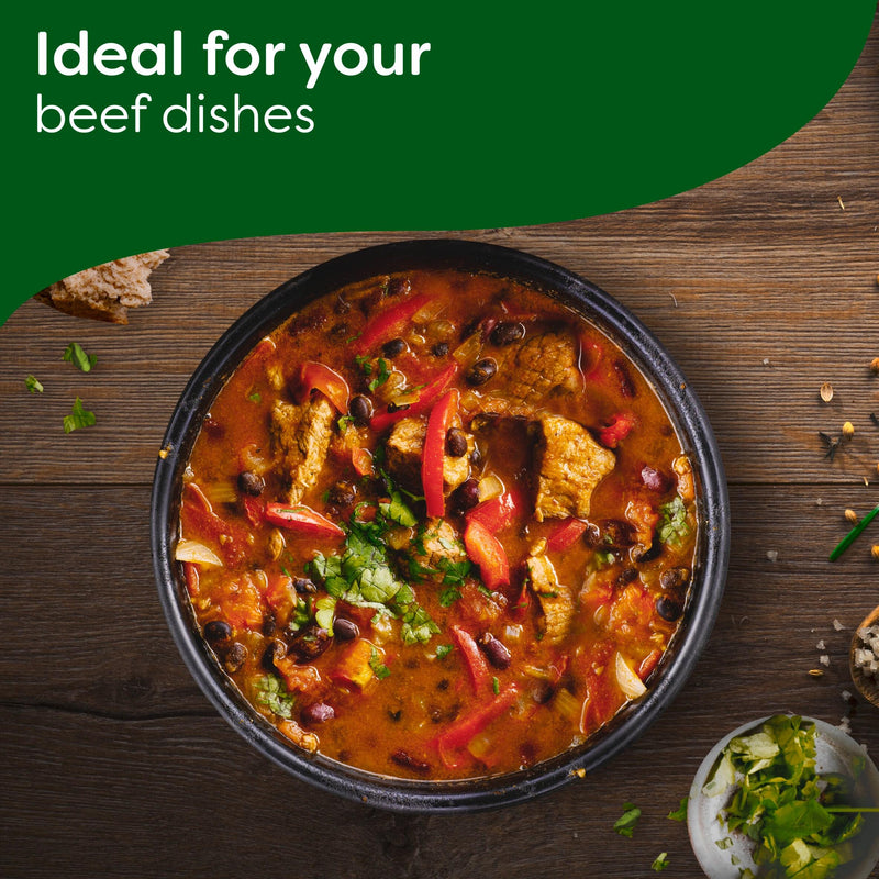 Knorr Rich Beef Stock Pot 4x28g, imported from the UK