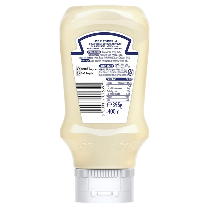 Heinz Seriously Good Mayonnaise Jar 395g, UK version