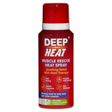 Sainsburys Deep Heat Muscle Rescue Heat Spray 72.5ml- Buy online at McGrocer
