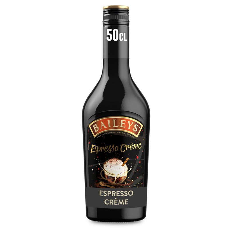 Baileys Espresso Creme liqueur 50cl, imported from the UK