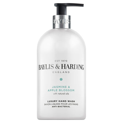 Sainsburys Baylis & Harding Signature Jasmine & Apple Blossom Anti Bacterial Hand Wash 500ml- Buy online at McGrocer