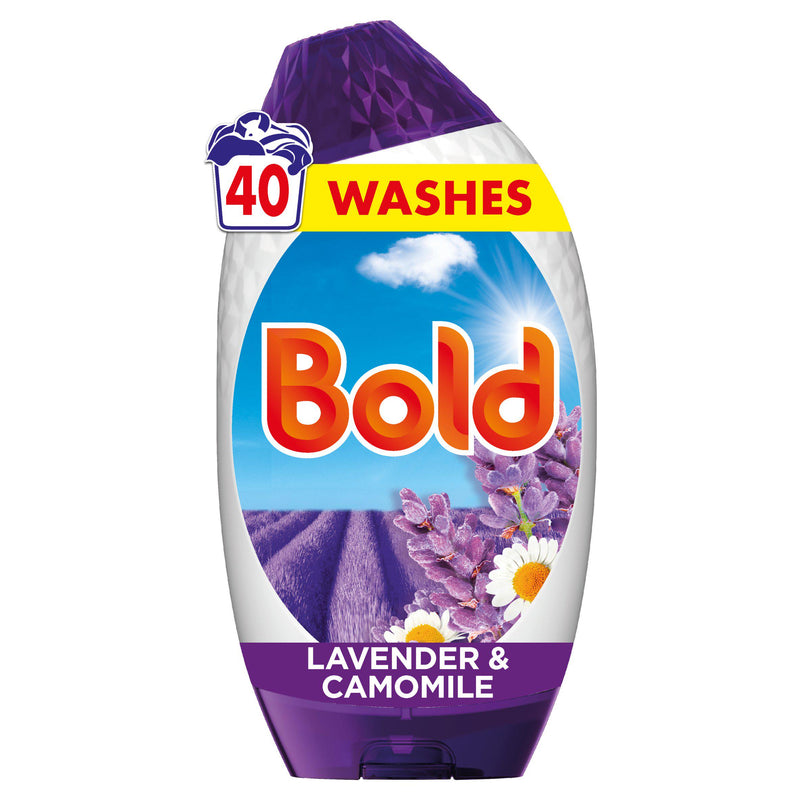 Bold Lavender & Camomile washing gel 40 washes - British product