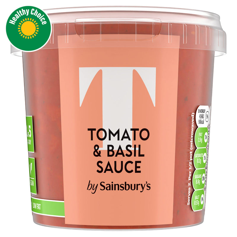 Sainsbury's tomato and basil sauce 350g, UK version
