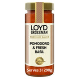 Sainsburys Loyd Grossman Pomodoro & Fresh Basil Pasta Sauce 290g- Buy online at McGrocer