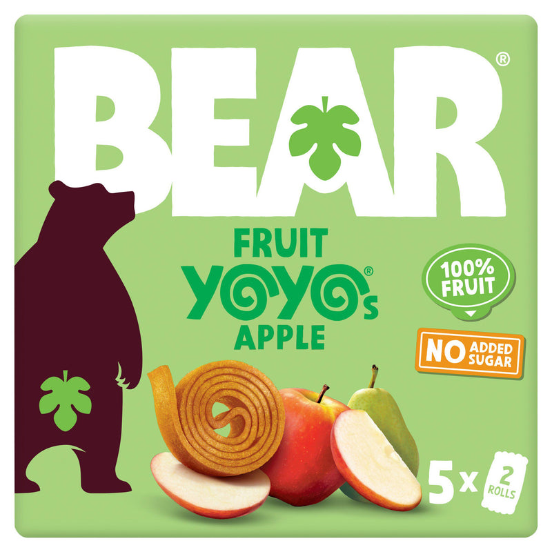 BEAR Fruit Yoyos apple multipack 5x20g (British brand)