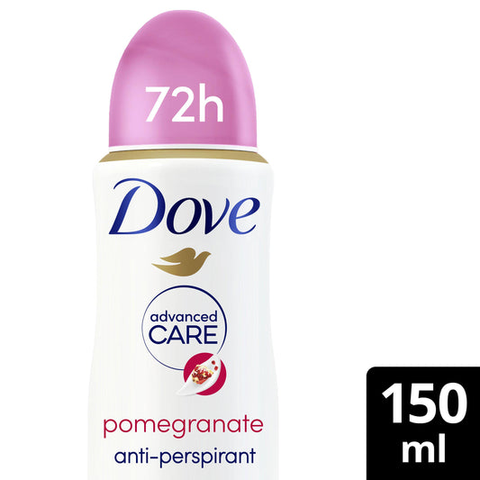 Dove Advanced Care Go Fresh Pomegranate & Lemon Verbena Scent Anti Perspirant Deodorant Spray 150ml GOODS Sainsburys   
