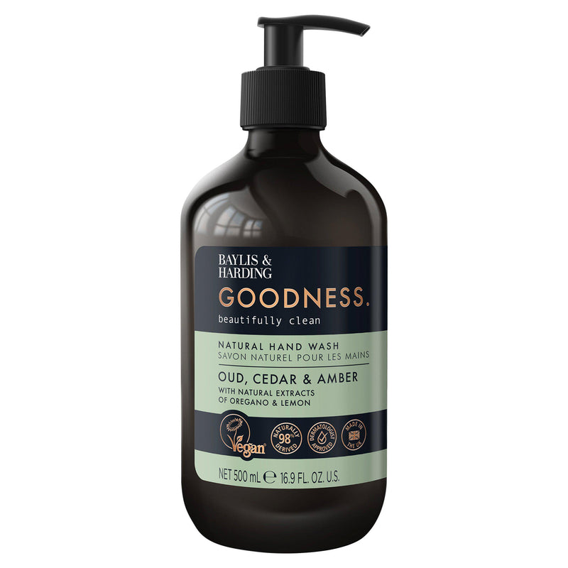 Baylis & Harding Oud & Cedar Hand Wash 500ml (British brand)