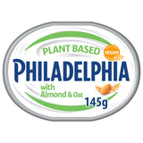 Sainsburys Philadelphia Vegan Almond & Oat Soft Cream Cheese Alternative 145g- Buy online at McGrocer