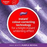 Colgate Purple Reveal toothpaste 125ml, UK version