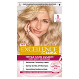 L'Oreal Excellence hair dye Natural Light Blonde 9, imported from the UK