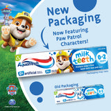 Aquafresh Paw Patrol milk teeth toothpaste 0-2 years 50ml, imported from the UK