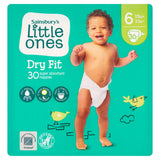 Sainsbury's Little Ones Dry Fit nappies size 6 - British product