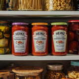 Heinz Tomato and Basil Margherita pasta sauce 490g (British brand)