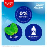Colgate Triple Action Xtra White Mouthwash 500ml, UK version