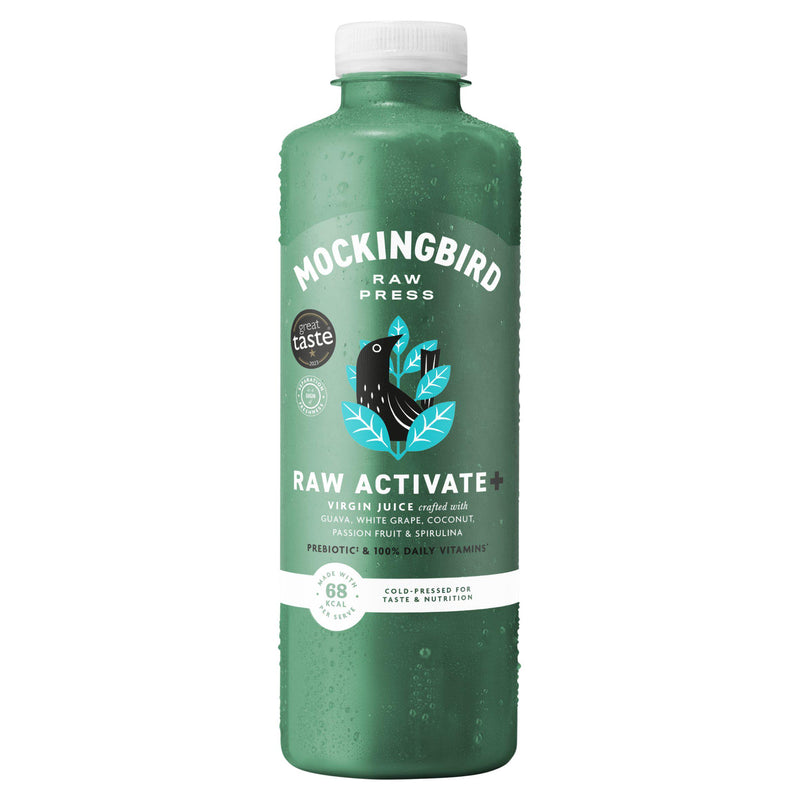 Mockingbird Raw Press Raw Activate tropical juice 750ml (British brand)
