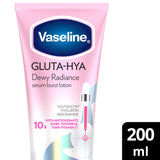 Sainsburys Vaseline Gluta-Hya Dewy Radiance Serum Burst Body Lotion 200ml- Buy online at McGrocer