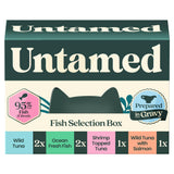 Sainsburys Untamed Wet Cat Food in Gravy Fish Selection Box 6 x 75g- Buy online at McGrocer