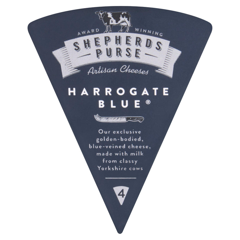 Shepherds Purse Harrogate Blue 180g blue cheese, imported from the UK