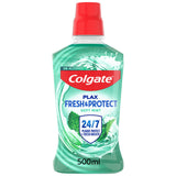 Sainsburys Colgate Plax Soft Mint Alcohol Free Mouthwash 500ml- Buy online at McGrocer