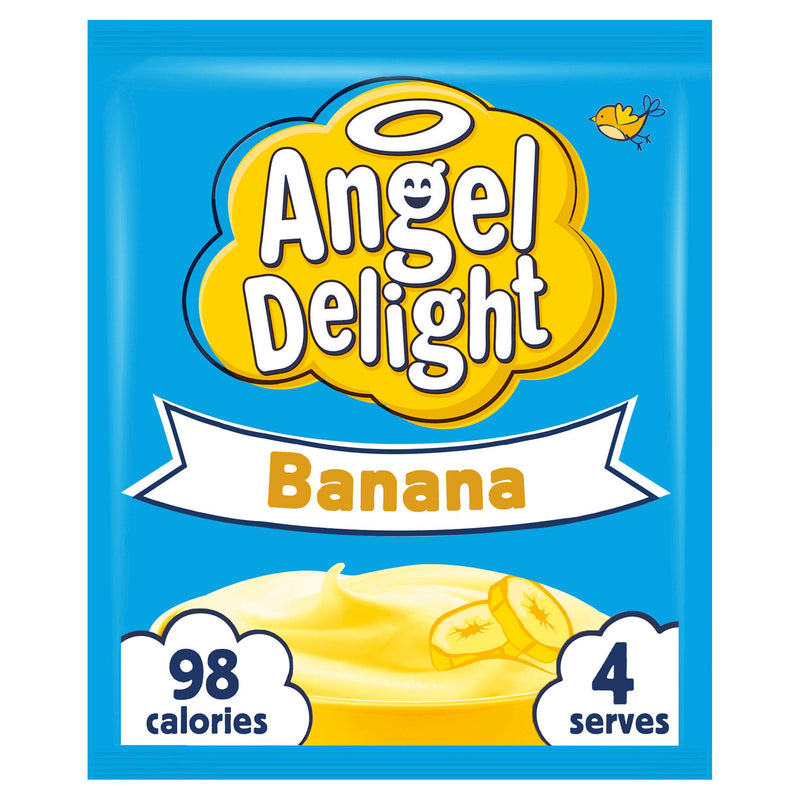 Angel Delight banana instant dessert mix 59g, UK version