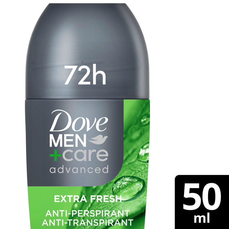 Dove Men+Care Extra Fresh antiperspirant roll on 50ml (British brand)
