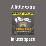 Kleenex extra large compact tissues 2x44 sheets, UK version