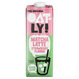 Sainsburys Oatly Strawberry Flavour Matcha Latte Oat Drink 1L- Buy online at McGrocer