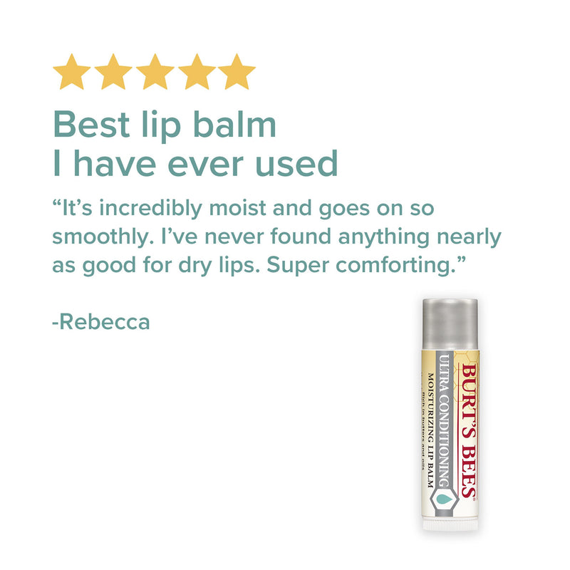 Burt's Bees Ultra-Pflege-Lippenbalsam Kokum-Butter 4,25g (britische Marke)