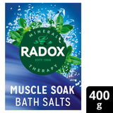 Sainsburys Radox Mineral Therapy Muscle Soak Bath Salts 400g- Buy online at McGrocer