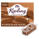 Sainsburys Mr Kipling Chocolate Cake Slices 8 Pack- Buy online at McGrocer
