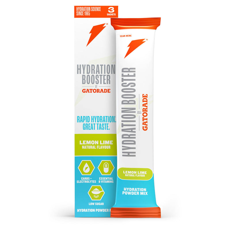 Gatorade sports drink mix lemon lime 3 x 13.5g, UK version