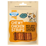 Good Boy Dog Treats Chewy Chicken Strips 80g, imported from the UK