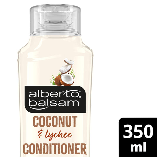 Alberto Balsam Coconut & Lychee Hair Conditioner 350ml GOODS Sainsburys   