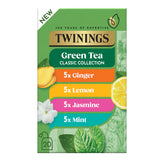 Sainsburys Twinings Green Tea Classic Collection Tea Bags, Assorted Flavours, 20 Count (42.5g)- Buy online at McGrocer