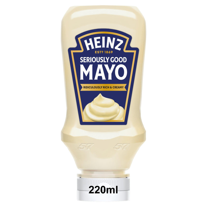 Heinz Seriously Good Mayonnaise 215g jar, UK version