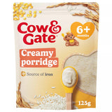 Cow & Gate creamy porridge cereal 125g - British product