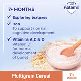 Aptamil multigrain breakfast cereal 200g, imported from the UK