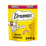 Dreamies cat treats biscuits with cheese 200g, UK version