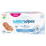 Sainsburys WaterWipes Sensitive Biodegradable Baby Wipes 60 Count (Pack of 9)- Buy online at McGrocer