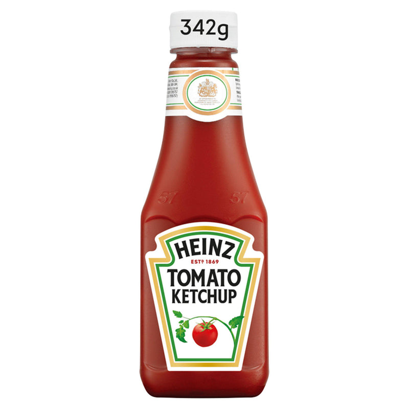 Heinz Tomato Ketchup Glass Bottle 342g, UK version