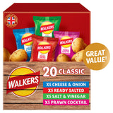 Sainsburys Walkers Classic Variety Crisps Multipack 20x25g- Buy online at McGrocer