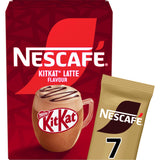 Nescafé KitKat Latte instant coffee 7 sachets, UK version