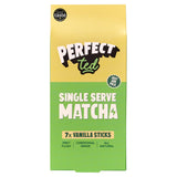 Perfect Ted Vanilla Bean Matcha Sticks 7x5g, imported from the UK