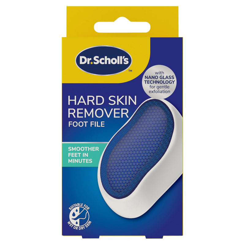 Dr. Scholl's hard skin remover foot file (British brand)