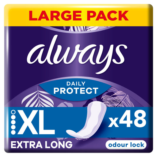 Always Dailies Extra Protect Panty Liners GOODS Sainsburys   