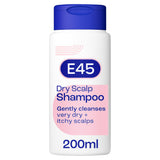 Sainsburys E45 Dry Scalp Shampoo for Dry Itchy Scalp and Dandruff 200ml- Buy online at McGrocer