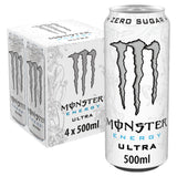 Sainsburys Monster Ultra Zero Sugar Energy Drink 4 x 500ml- Buy online at McGrocer